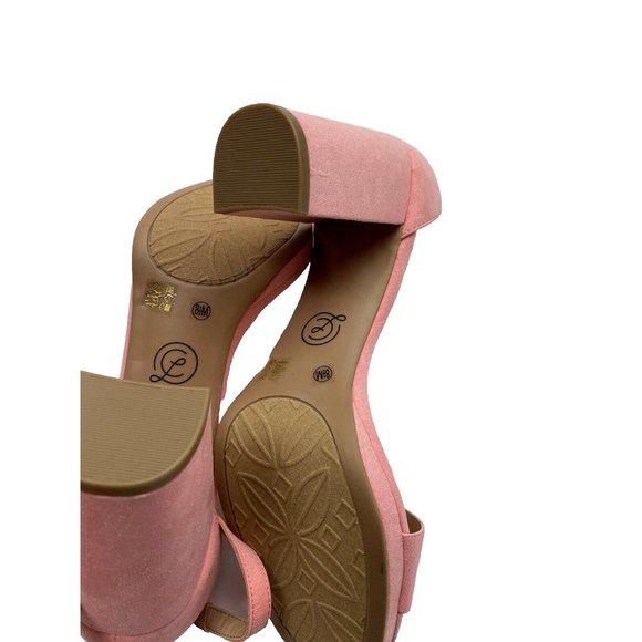 Brand New Chinese Laundry Heels - Size 8.5 US- Pink Thick Heels Women’s Shoes - Picture 8 of 8